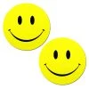 Pastease Smiley Faces: Bright Yellow Nipple Pasties
