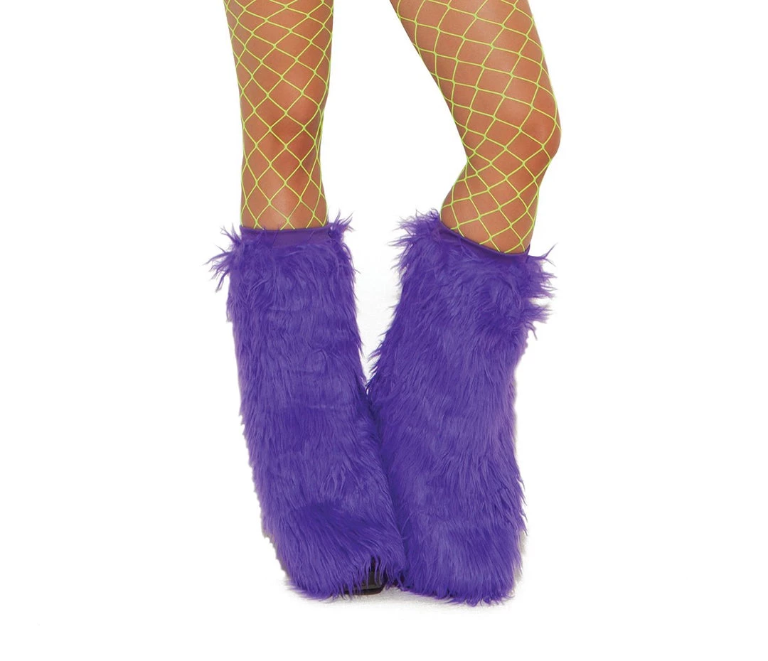 Elegant Moments Furry Boot Covers 1 Elegant Moments Furry Boot Covers