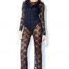 Hauty Women Smokestack Cat Suit