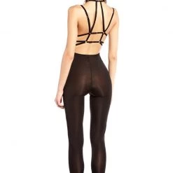 Hauty Women Strapped Up Catsuit