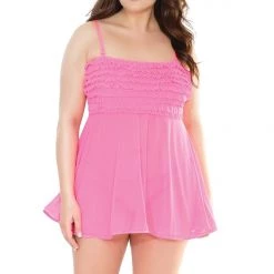 Coquette Christmas Ruffle Bust Babydoll 24 Coquette Christmas Ruffle Bust Babydoll