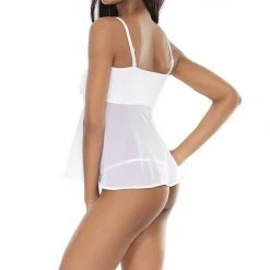 Coquette Christmas Ruffle Bust Babydoll 39 Coquette Christmas Ruffle Bust Babydoll