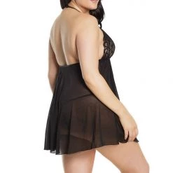 Coquette Lingerie Babydoll & G-String Set