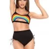 Mapale Lingerie Rainbow 3PC Set