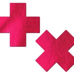 Pastease Plus X: Liquid Red Cross Nipple Pasties Festival