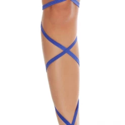Roma Women Leg Strap With Attached Thigh Garters