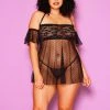 Glitter Frannie Babydoll Women