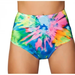 Roma Printed High-Waisted Puckered Shorts Women 6 Roma Printed High-Waisted Puckered Shorts Women