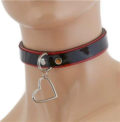 Funk Plus HANGING HEART CHOKER Christmas 1 Funk Plus HANGING HEART CHOKER Christmas