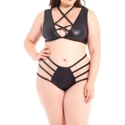 Glitter Women Midnight Love Bra Set