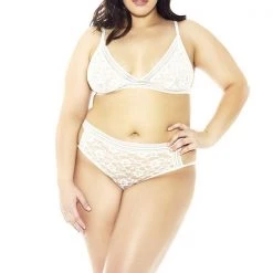 Glitter Lace Bra Set Women 6 Glitter Lace Bra Set Women