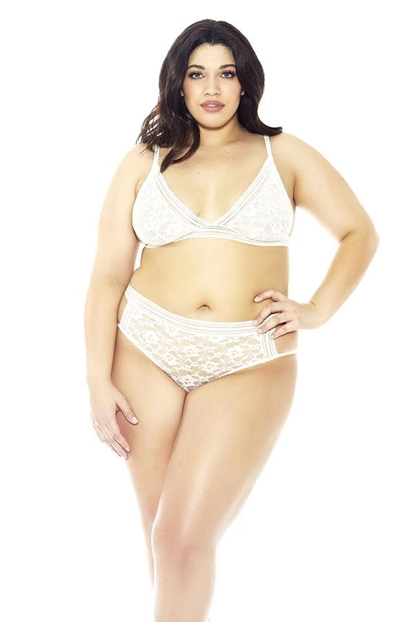 Glitter Lace Bra Set Women 3 Glitter Lace Bra Set Women