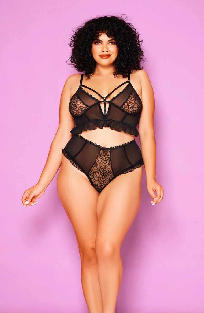 Glitter Women Dark In Love Bra Set 1 Glitter Women Dark In Love Bra Set