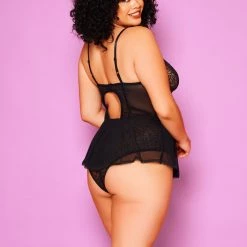 Glitter Dark In Love Teddy