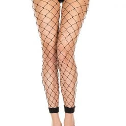 Music Legs Diamond Net Spandex Leggings Hosiery