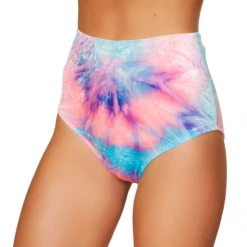 Roma Velvet High-Waisted Shorts