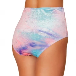 Roma Velvet High-Waisted Shorts