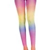 Music Legs Rainbow Opaque Tights