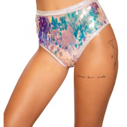 Roma Tear Drop Sequin & Shimmer Shorts Women