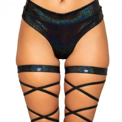 Roma Shimmer High Rise Shorts