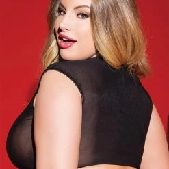 Coquette Christmas Crop Top