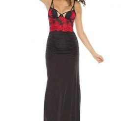 Coquette Embroidered Gown Lingerie