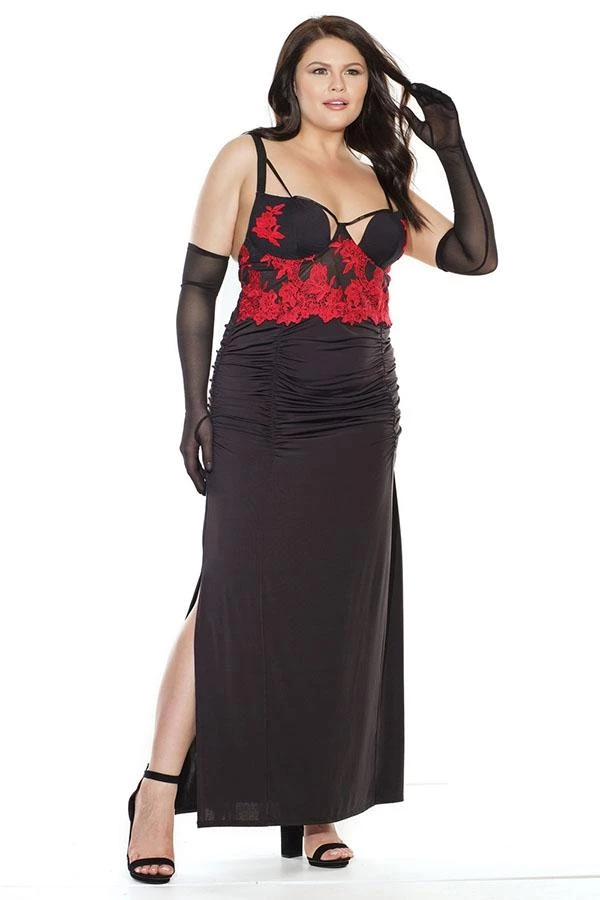 Coquette Embroidered Gown Christmas 2 Coquette Embroidered Gown Christmas