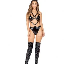 Roma Latex Holster Romper