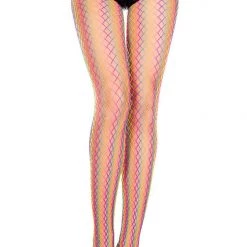 Music Legs Neon Net Pantyhose