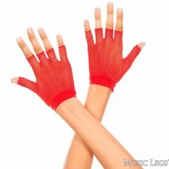 Music Legs Fishnet Wrist Length Warmer Accessories
