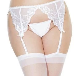 Coquette French Lace Garter Belt