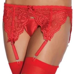 Coquette French Lace Garter Belt