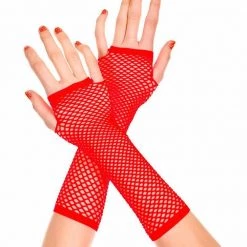 Music Legs Costumes Thick Mini Diamond Net Arm Warmer