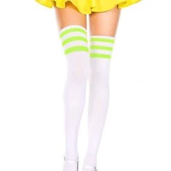 Music Legs Christmas Athlete Acrylic Thigh Hi