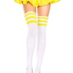 Music Legs Christmas Athlete Acrylic Thigh Hi