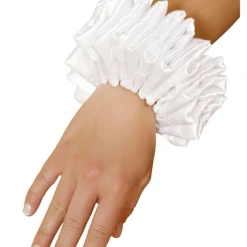 Roma Women Ruffled Wrist Cuffs