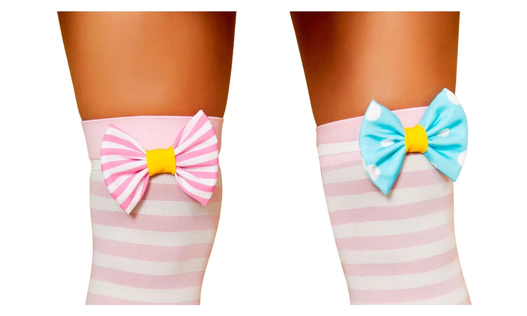 Roma Women Stocking Bow 1 Roma Women Stocking Bow