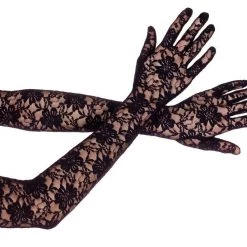 Music Legs Accessories Lace Gloves