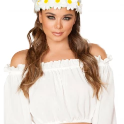 Roma Women Light-Up Sunflower Headband