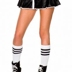 Music Legs Christmas Acrylic Knee Hi