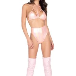 Roma Iridescent Bikini Top