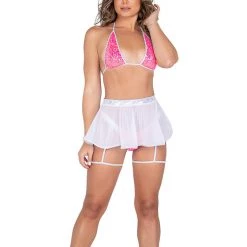 Roma Sheer Mesh Skirt Women 12 Roma Sheer Mesh Skirt Women