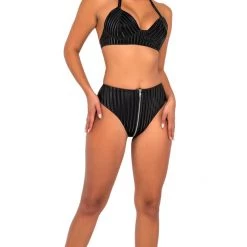 Roma High-Waisted Zip-Up Shorts Women