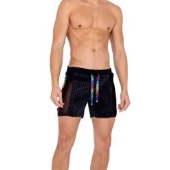Roma Mens Pride Biker Shorts