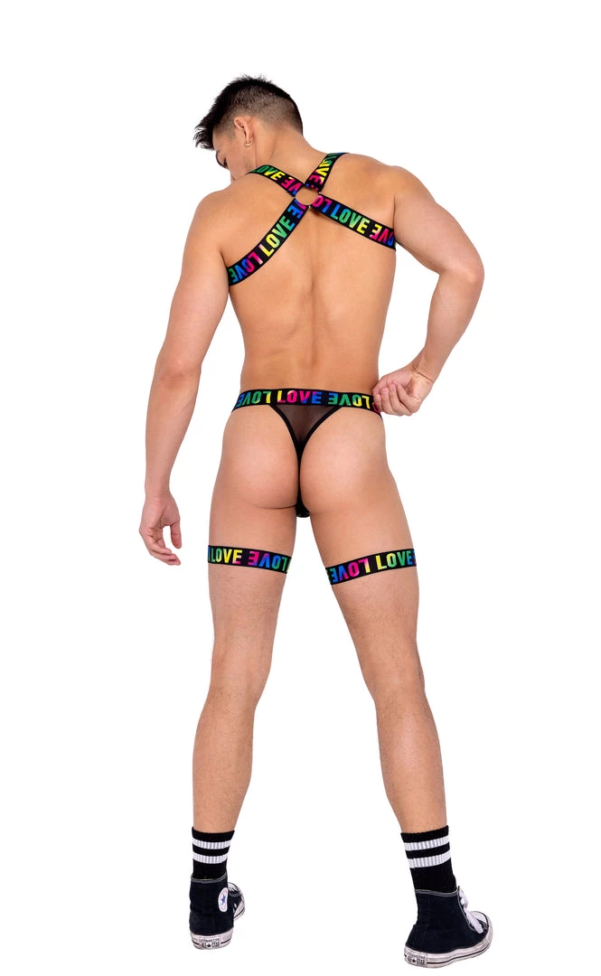 Roma Mens Pride Top Harness 3 Roma Mens Pride Top Harness