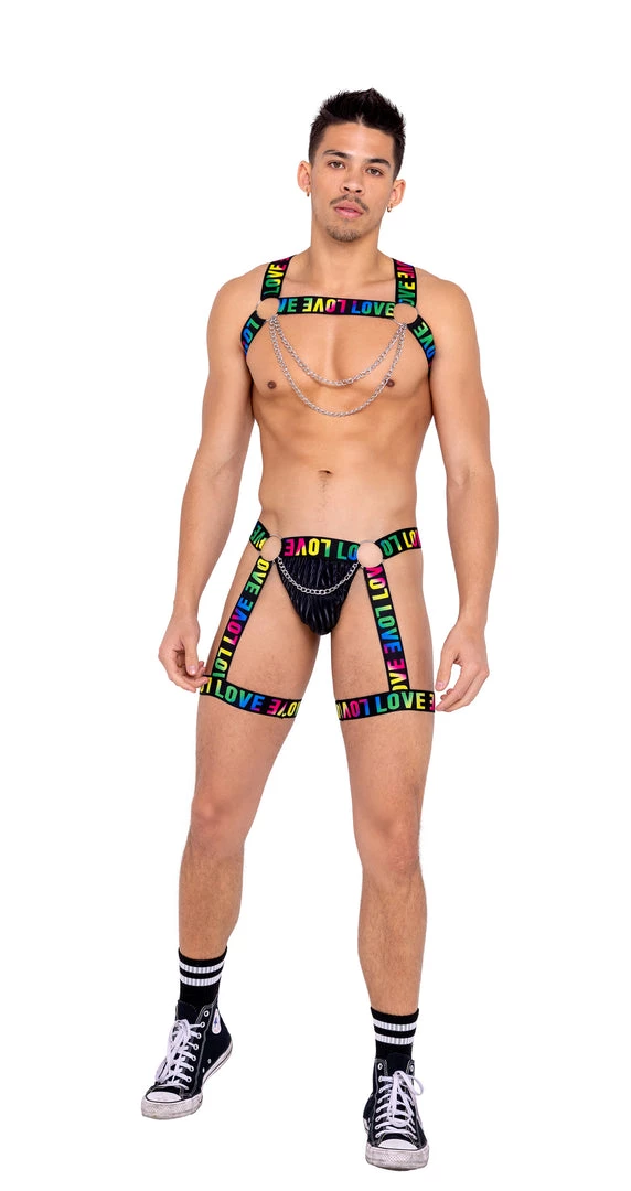 Roma Mens Pride Top Harness 1 Roma Mens Pride Top Harness