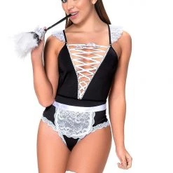 Mapale Lingerie French Maid 3PC Set Women