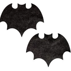 Pastease Vamp: Liquid Black Bat Nipple Pasties