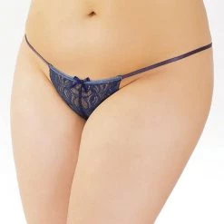 Coquette Scalloped Lace G-string