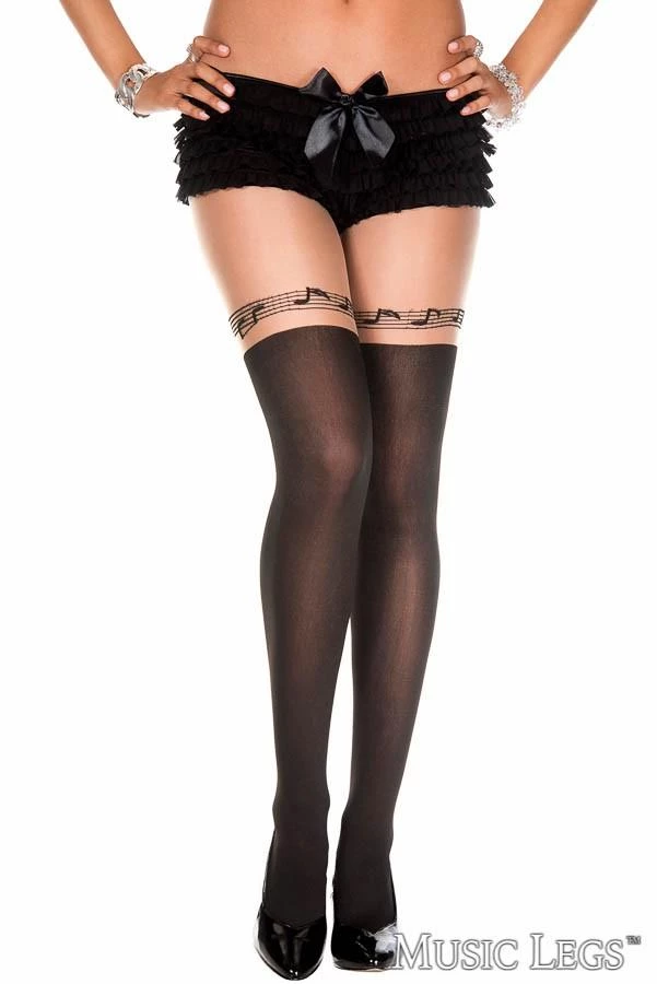 Music Legs "Music" Pantyhose Hosiery 1 Music Legs "Music" Pantyhose Hosiery